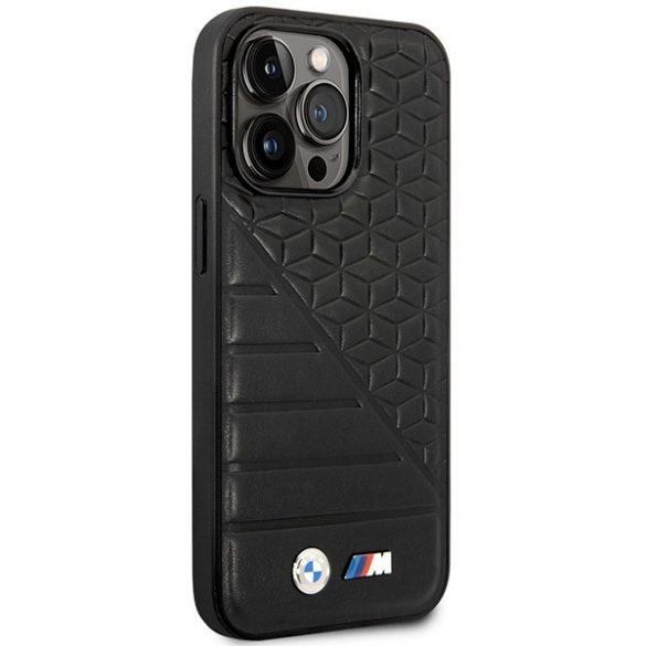 Etui BMW BMHCP14L22PMGK iPhone 14 Pro 6,1 czarny/negru Bi Pattern"