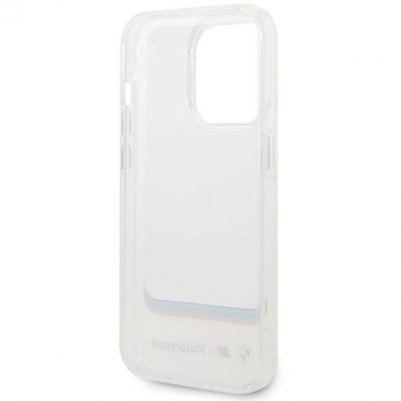 Etui BMW BMHCP14X22HMCH iPhone 14 Pro Max 6,7 biały/alb Transparent Center"