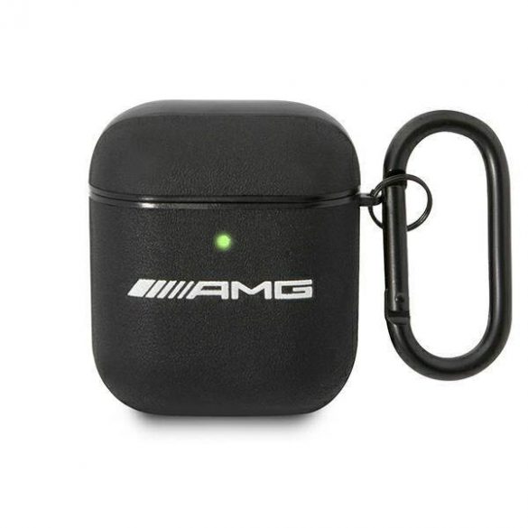 Husă AMG AMA2SLWK AirPods Husă din piele czarny/negru