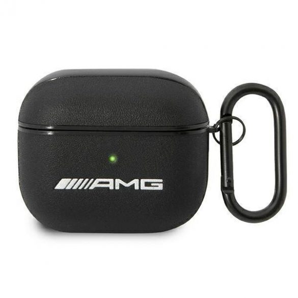 Husă AMG AMA3SLWK AirPods 3 carcasă/neagră Husă din piele