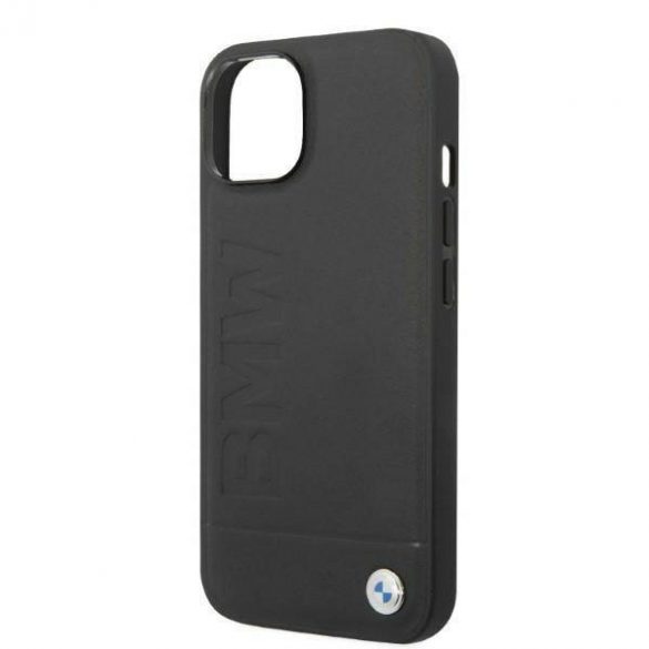 Etui BMW BMHMP14SSLLBK iPhone 14 / 15 / 13 6.1" czarny/negru hardcase Signature Logo Imprint Magsafe