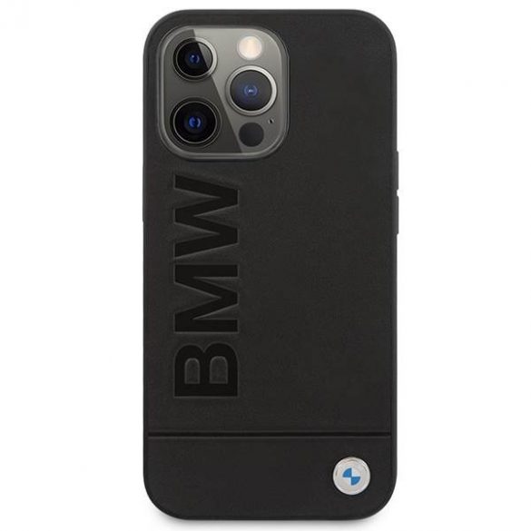 Etui BMW BMHMP14LSLLBK Carcasă rigidă pentru iPhone 14 Pro 6,1" czarny/negru Signature Logo Imprint Magsafe