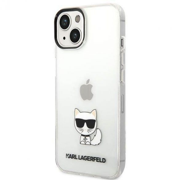 Karl Lagerfeld KLHCP14MCTTR iPhone 14 Plus / 15 Plus 6,7" hardcase przeźroczysty/transparent Choupette Body