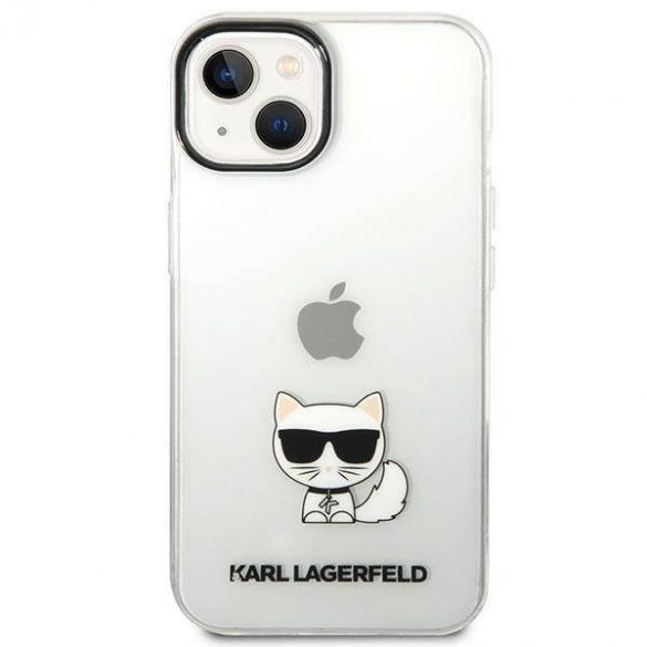 Karl Lagerfeld KLHCP14MCTTR iPhone 14 Plus / 15 Plus 6,7" hardcase przeźroczysty/transparent Choupette Body