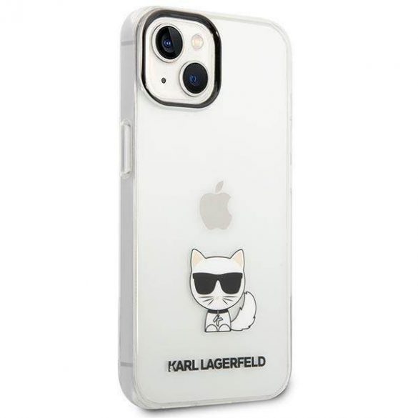 Karl Lagerfeld KLHCP14MCTTR iPhone 14 Plus / 15 Plus 6,7" hardcase przeźroczysty/transparent Choupette Body