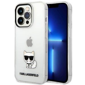 Karl Lagerfeld KLHCP14LCTTR iPhone 14 Pro 6,1" hardcase przeźroczysty/transparent Carcasa Choupette Body