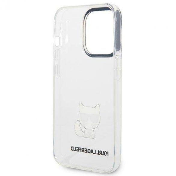 Karl Lagerfeld KLHCP14LCTTR iPhone 14 Pro 6,1" hardcase przeźroczysty/transparent Carcasa Choupette Body