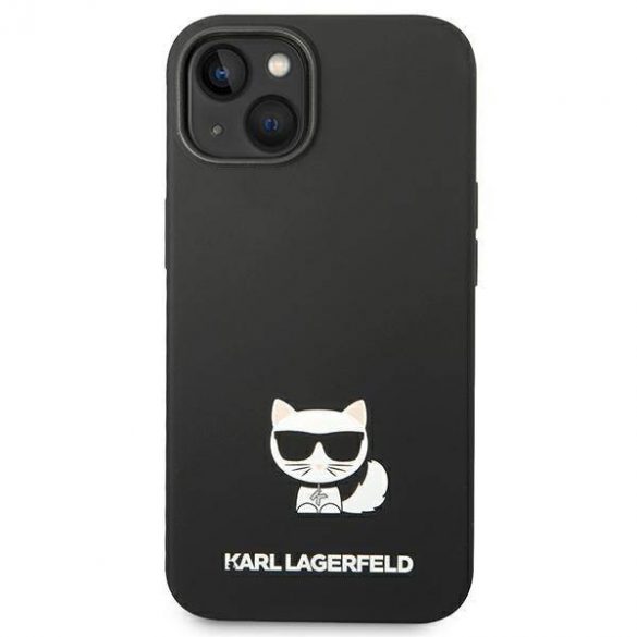 Karl Lagerfeld KLHCP14SSLCTBK iPhone 14 / 15 / 13 6,1" hardcase czarny/negru Silicon Choupette Body