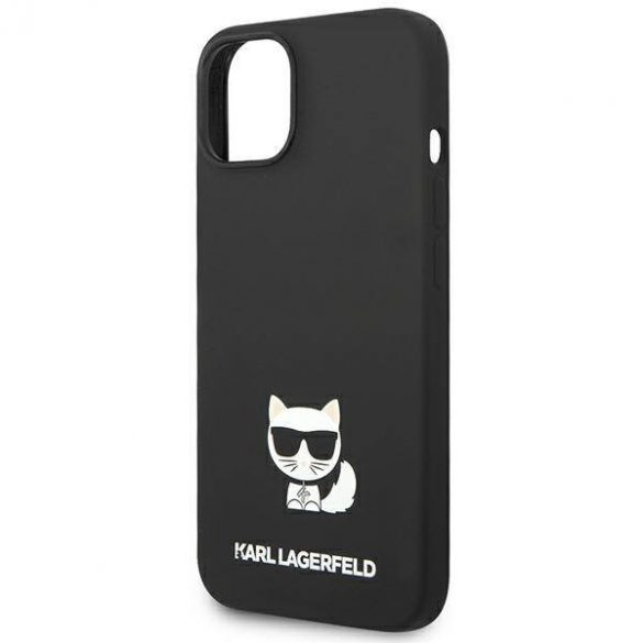 Karl Lagerfeld KLHCP14SSLCTBK iPhone 14 / 15 / 13 6,1" hardcase czarny/negru Silicon Choupette Body