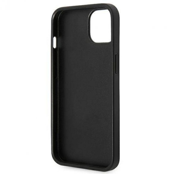 Karl Lagerfeld KLHCP14SSAPCHK iPhone 14 / 15 / 13 6,1" hardcase czarny/negru Saffiano Choupette Head Patch