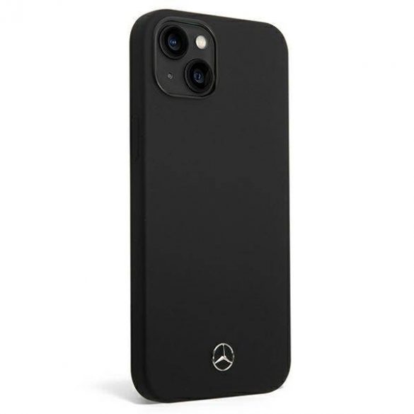 Mercedes MEHCP14MSILBK Husă rigidă pentru iPhone 14 Plus / 15 Plus 6,7" czarny/negru Silicone Line