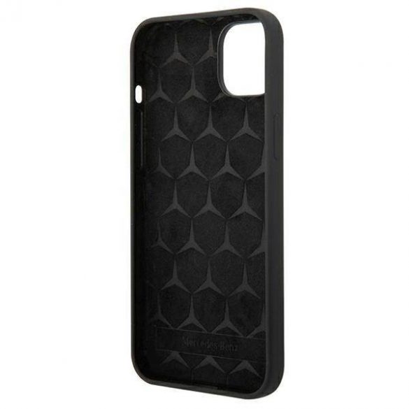 Mercedes MEHCP14MSILBK Husă rigidă pentru iPhone 14 Plus / 15 Plus 6,7" czarny/negru Silicone Line