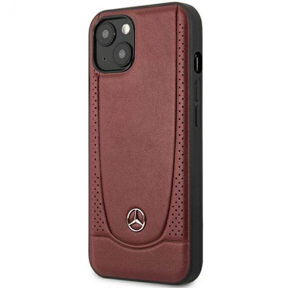 Mercedes MEHCP14SARMRE iPhone 14 / 15 / 13 6.1" czerwony/redcase hardcase Piele Urban Bengale