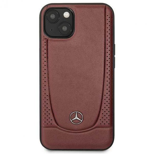 Mercedes MEHCP14SARMRE iPhone 14 / 15 / 13 6.1" czerwony/redcase hardcase Piele Urban Bengale