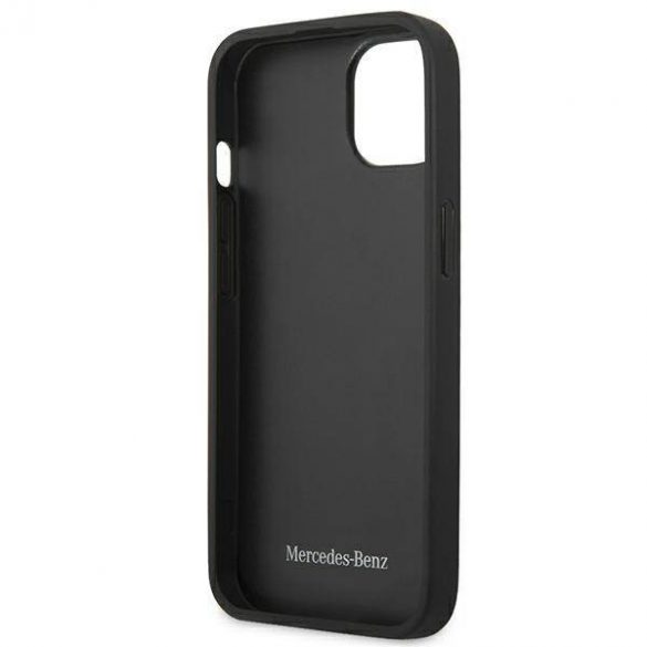 Mercedes MEHCP14MARMRE iPhone 14 Plus / 15 Plus 6,7" roșu/roșu hard Husă piele Urban Bengale