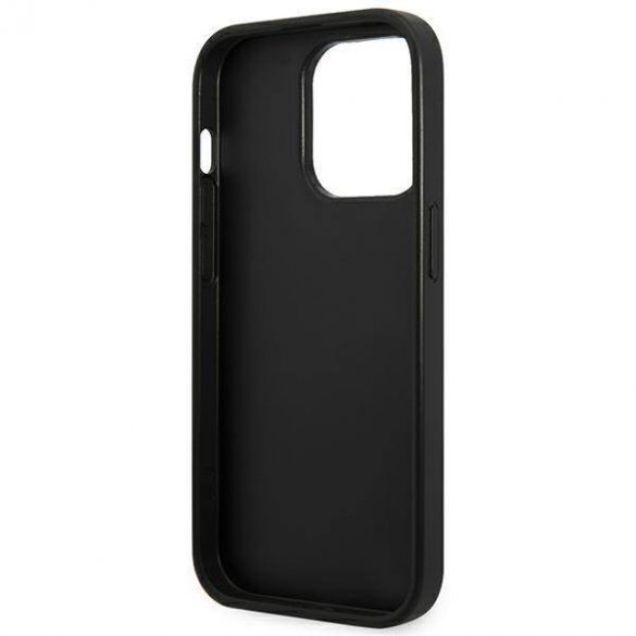 Karl Lagerfeld KLHCP14LSAKLHPG Husă rigidă pentru iPhone 14 Pro 6,1" szary/gri Husă Saffiano Mono Metal Logo