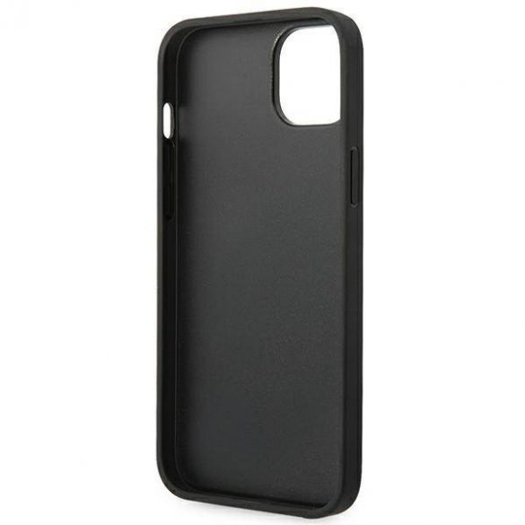 Karl Lagerfeld KLHCP14MSAKLHPK iPhone 14 Plus / 15 Plus 6,7" hardcase czarny/negru Saffiano Mono Metal Logo