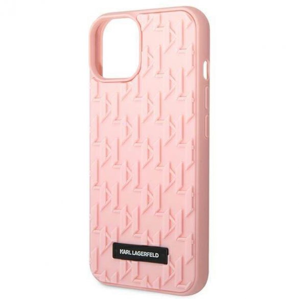 Karl Lagerfeld KLHCP14MRUPKLPP iPhone 14 Plus / 15 Plus 6,7" hardcase rożowy/roz Monogramă 3D