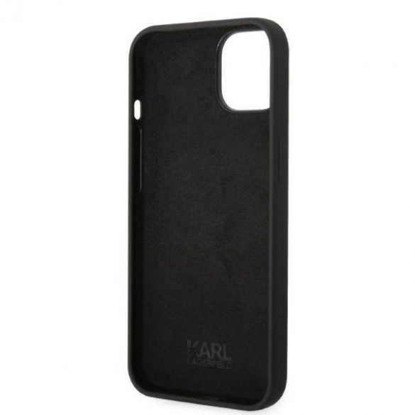 Karl Lagerfeld KLHCP14SSRSGRCK iPhone 14 / 15 / 13 6,1" hardcase czarny/negru Silicon RSG