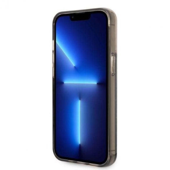 Karl Lagerfeld KLHCP14XLCRSGRK Carcasă rigidă pentru iPhone 14 Pro Max de 6,7 inchi, negru/czarny