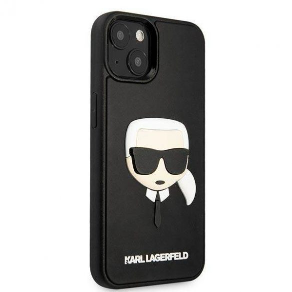 Karl Lagerfeld KLHCP14MKH3DBK iPhone 14 Plus / 15 Plus 6,7" czarny/negru hardcase 3D cauciuc Karl's Head