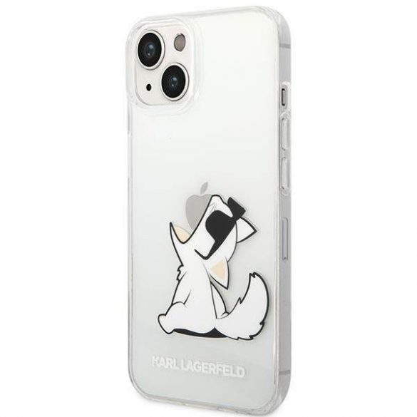 Karl Lagerfeld KLHCP14MCFNRC iPhone 14 Plus / 15 Plus 6,7" hardcase przeźroczysty/transparent Choupette Fun