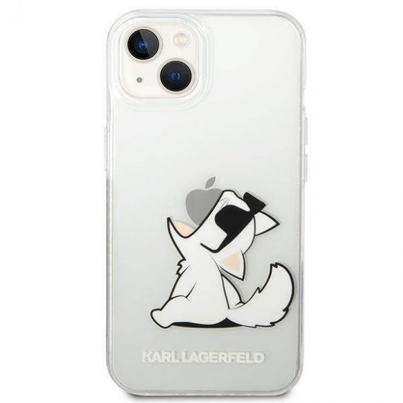 Karl Lagerfeld KLHCP14MCFNRC iPhone 14 Plus / 15 Plus 6,7" hardcase przeźroczysty/transparent Choupette Fun