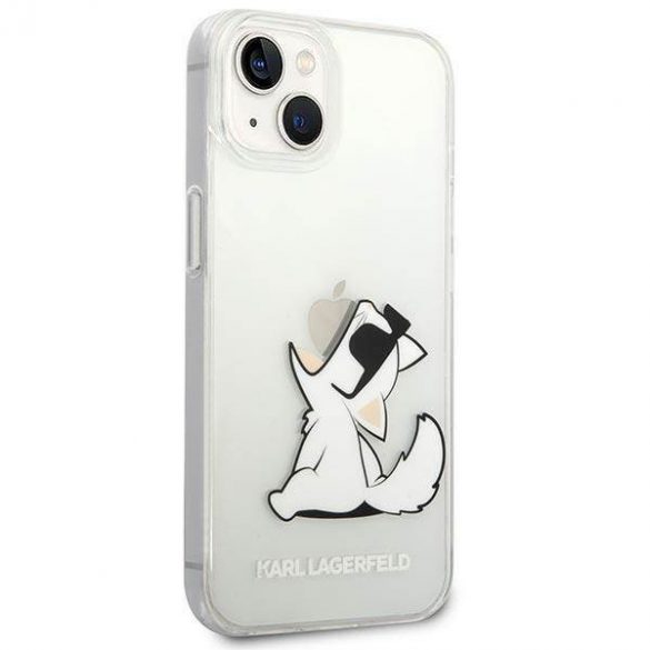 Karl Lagerfeld KLHCP14MCFNRC iPhone 14 Plus / 15 Plus 6,7" hardcase przeźroczysty/transparent Choupette Fun