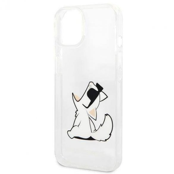 Karl Lagerfeld KLHCP14MCFNRC iPhone 14 Plus / 15 Plus 6,7" hardcase przeźroczysty/transparent Choupette Fun