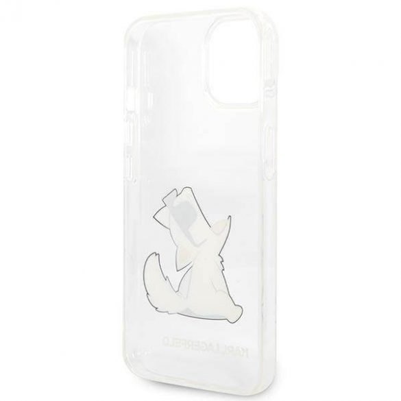 Karl Lagerfeld KLHCP14MCFNRC iPhone 14 Plus / 15 Plus 6,7" hardcase przeźroczysty/transparent Choupette Fun