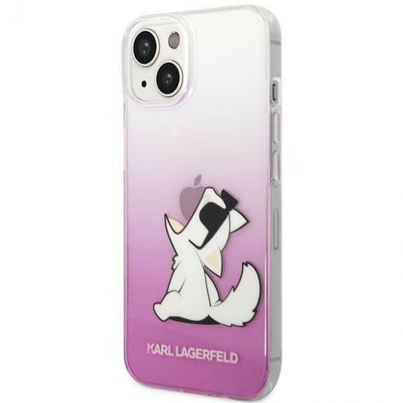 Karl Lagerfeld KLHCP14MCFNRCPI iPhone 14 Plus / 15 Plus 6,7" hardcase różowy/roz Choupette Fun