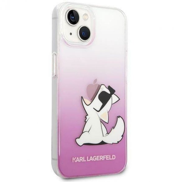 Karl Lagerfeld KLHCP14MCFNRCPI iPhone 14 Plus / 15 Plus 6,7" hardcase różowy/roz Choupette Fun