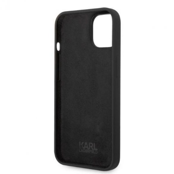 Karl Lagerfeld KLHCP14MSNIKBCK iPhone 14 Plus / 15 Plus 6,7" hardcase czarny/negru Silicon Ikonik