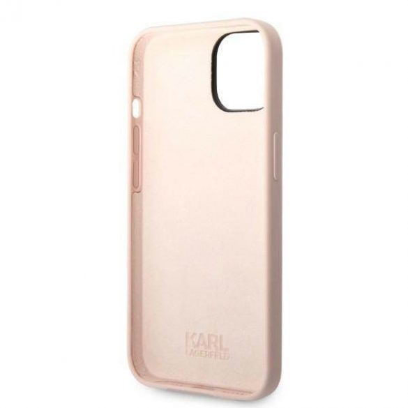 Karl Lagerfeld KLHCP14SSNCHBCP iPhone 14 / 15 / 13 6,1" hard Husă roz/roz Silicone Choupette