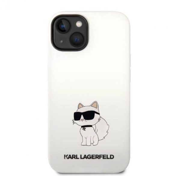 Karl Lagerfeld KLHCP14MSNCHBCH iPhone 14 Plus / 15 Plus 6,7" Hardcase biały/alb Silicon Choupette