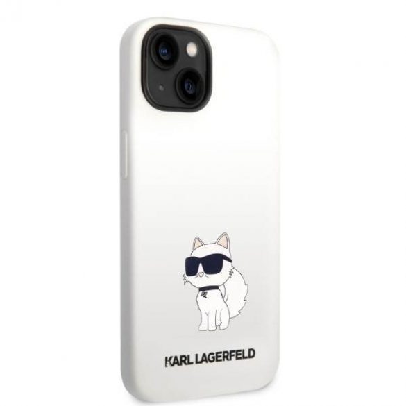 Karl Lagerfeld KLHCP14MSNCHBCH iPhone 14 Plus / 15 Plus 6,7" Hardcase biały/alb Silicon Choupette