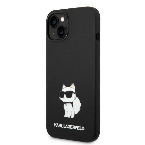 Karl Lagerfeld KLHMP14MSNCHBCK iPhone 14 Plus / 15 Plus 6,7" hardcase czarny/negru Silicon Choupette MagSafe