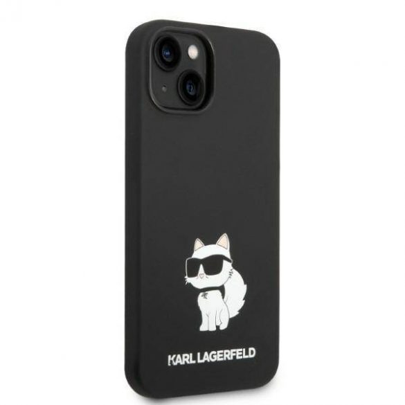 Karl Lagerfeld KLHMP14MSNCHBCK iPhone 14 Plus / 15 Plus 6,7" hardcase czarny/negru Silicon Choupette MagSafe