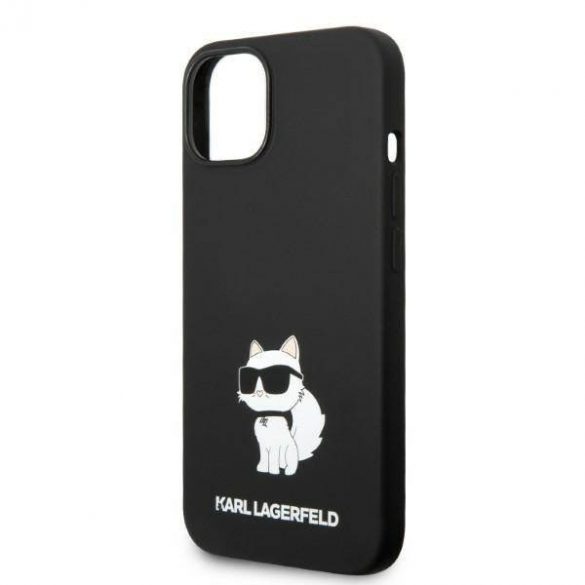 Karl Lagerfeld KLHMP14MSNCHBCK iPhone 14 Plus / 15 Plus 6,7" hardcase czarny/negru Silicon Choupette MagSafe