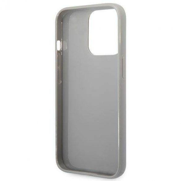 Karl Lagerfeld KLHCP14XLGMMSV3 iPhone 14 Pro Max 6,7" hard Husă srebrny/silver Monogram Iridescent husă