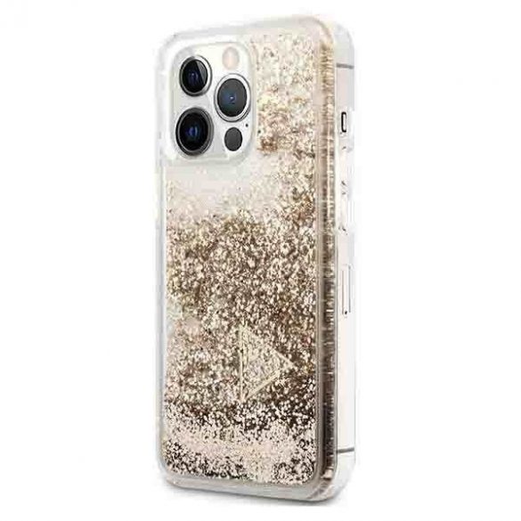 Guess GUOHCP14XGLHFLGO iPhone 14 Pro Max 6,7" złoty/husă rigidă aurie Husă Glitter Charms