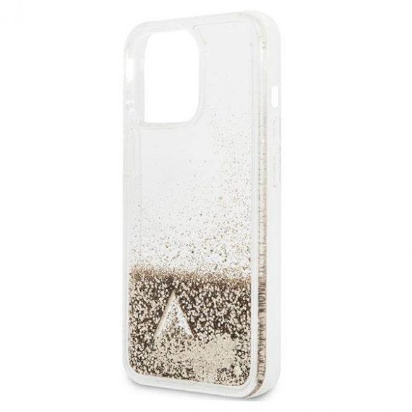 Guess GUOHCP14XGLHFLGO iPhone 14 Pro Max 6,7" złoty/husă rigidă aurie Husă Glitter Charms