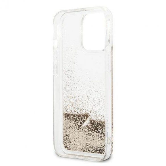 Guess GUOHCP14XGLHFLGO iPhone 14 Pro Max 6,7" złoty/husă rigidă aurie Husă Glitter Charms