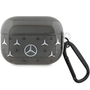 Mercedes MEAP8DPMGS Husă pentru AirPods Pro negru/negru Model cu stea mare