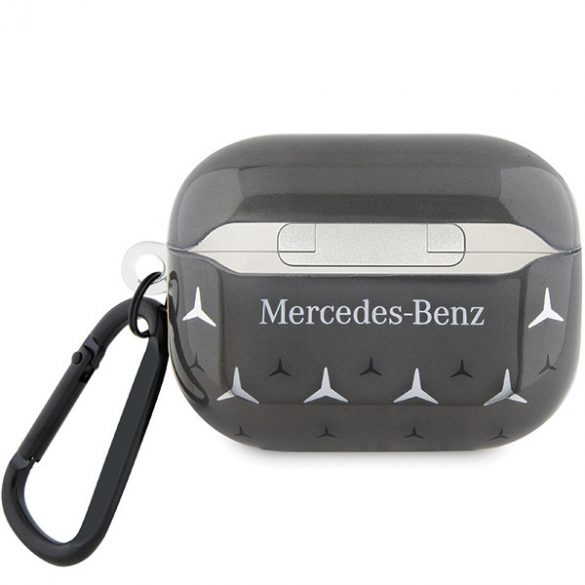 Mercedes MEAP8DPMGS Husă pentru AirPods Pro negru/negru Model cu stea mare