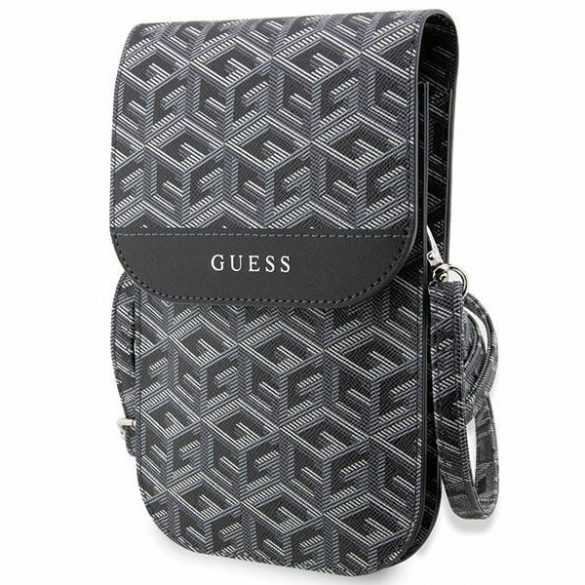 Guess Torebka GUWBHGCFSEK czarny/negru GCube Stripe