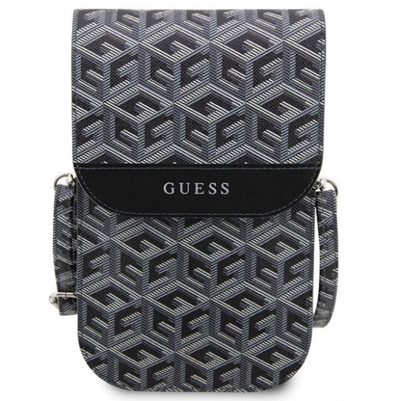 Guess Torebka GUWBHGCFSEK czarny/negru GCube Stripe