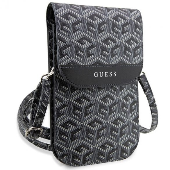 Guess Torebka GUWBHGCFSEK czarny/negru GCube Stripe