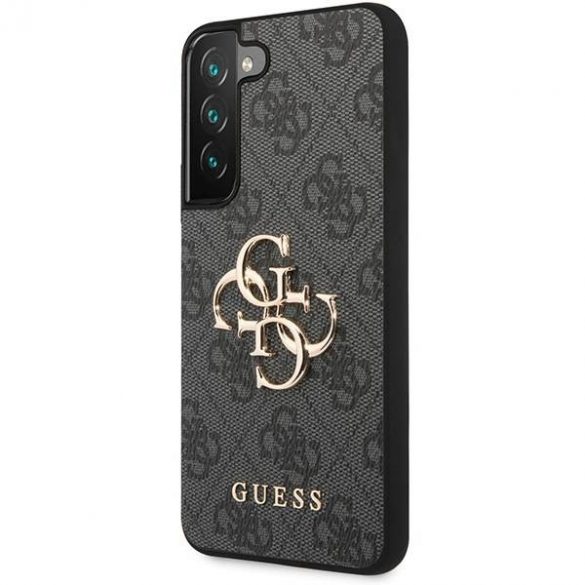 Guess GUHCS23S4GMGGR S23 S911 gri/gri hard Husă 4G Big Metal Logo husă