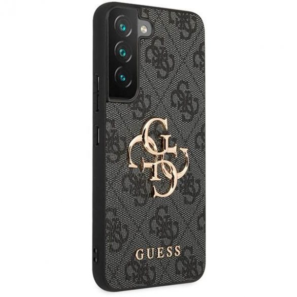 Guess GUHCS23S4GMGGR S23 S911 gri/gri hard Husă 4G Big Metal Logo husă